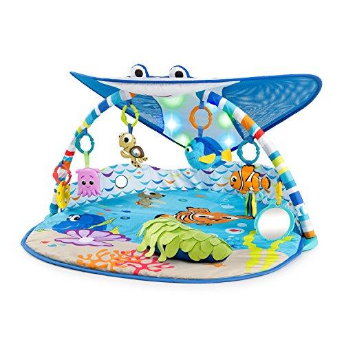 Disney Baby 11095 Mr. Ray Ocean Lights-Spieldecke, blau