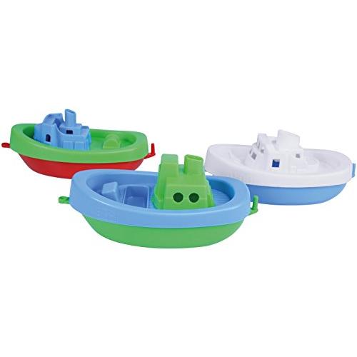 Lena 65470 - Wasserspaß Boote, 3er Set, für Kinder ab 12 Monate