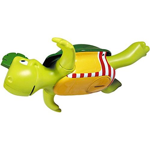 Tomy Wasserspiel für Kinder Plantschi die singende Schildkröte mehrfarbig- hochwertiges Babyspielzeug mit Musik - vereint Badespielzeug und Musikspielzeug - ab 12 Monate