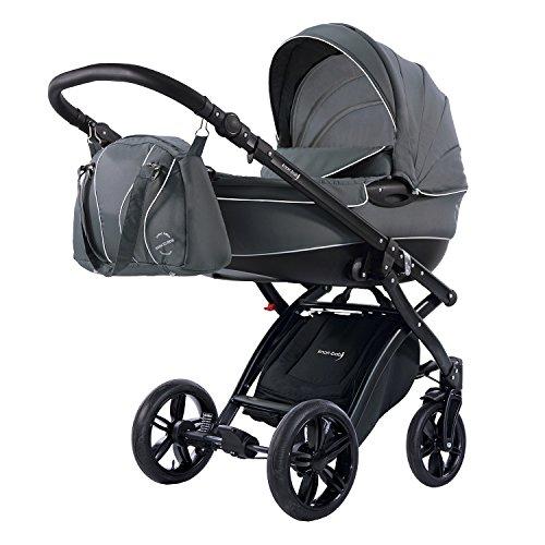 knorr-baby 35555-3 Kombikinderwagen Alive Born to Ride, dunkelgrau