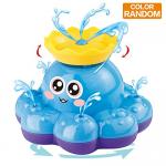Badespielzeug, Spray-Wasser-Krake (gelegentliche Farbe), kann schweben und sich mit Brunnen drehen, Funcorn spielt sich hin- und herbewegende Badewanne-Dusche-Pool Badezimmer-Spielzeug für Babys Kleinkinder Kinder-Party, Wasser-Pumpen elektronischer Sprü